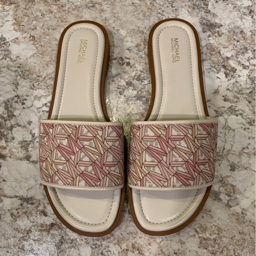 Michael by Michael Kors, Slip on Sandals, Size 9